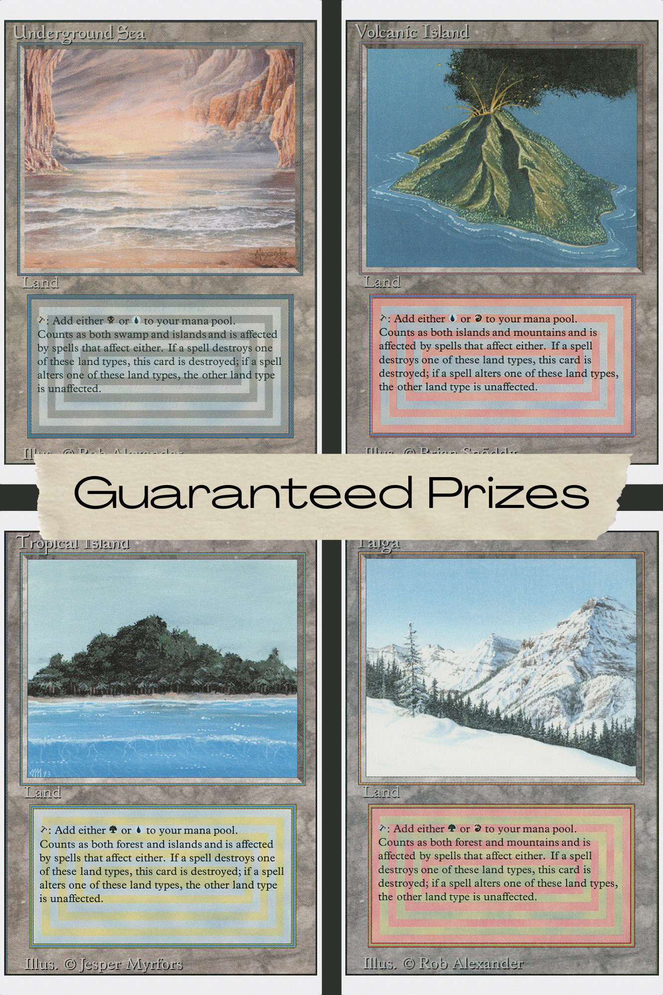 Black Bordered Cards