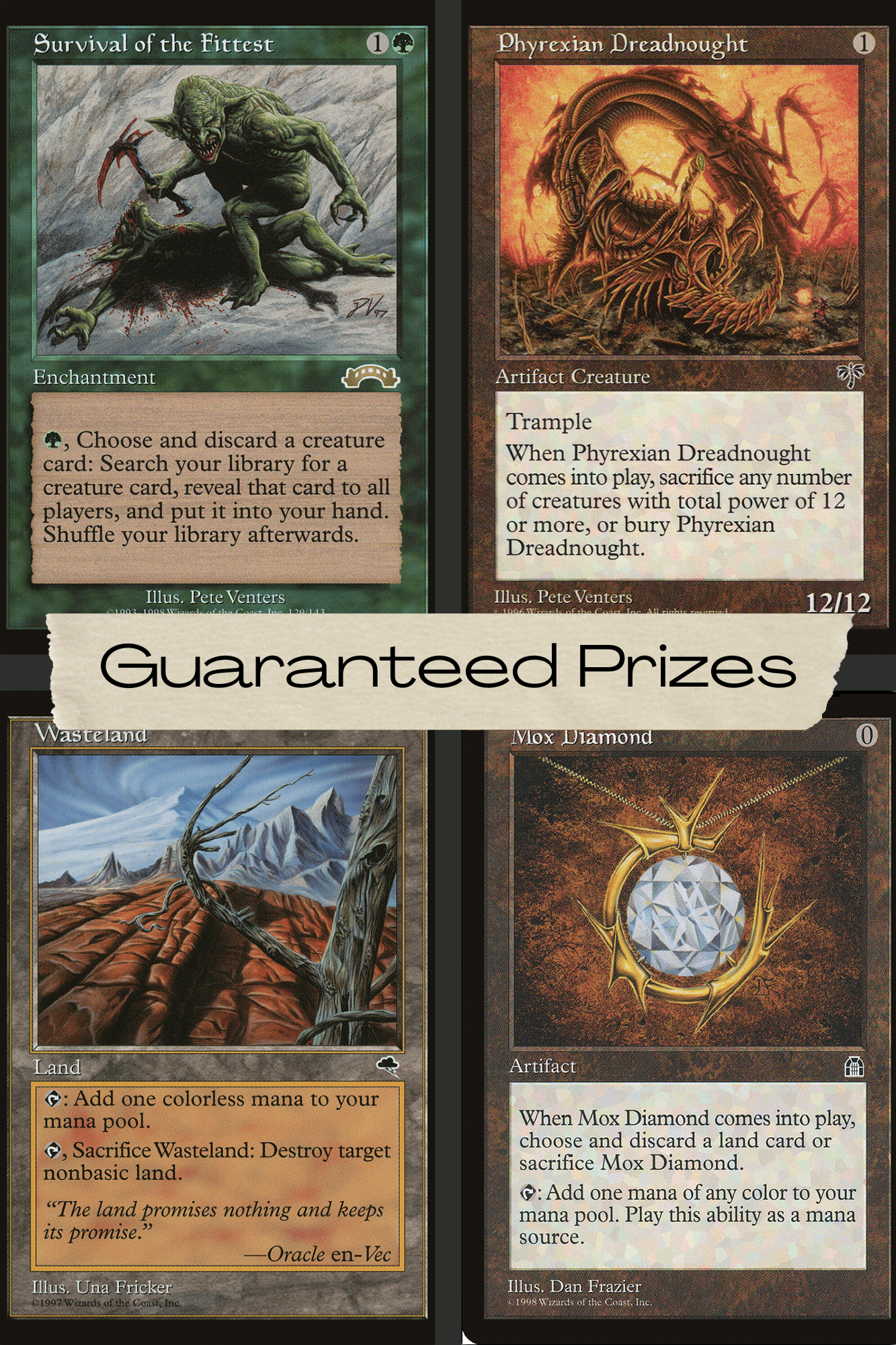 Black Bordered Cards